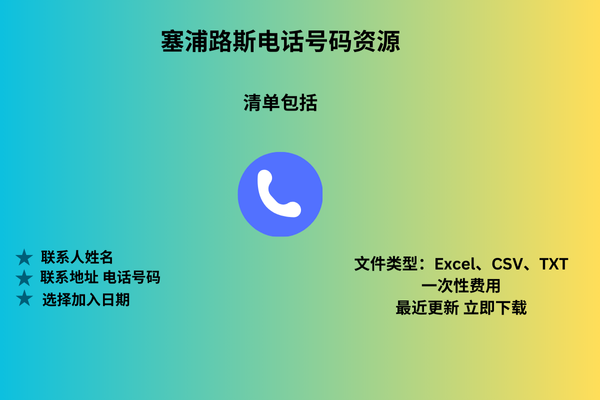 塞浦路斯电话号码资源
