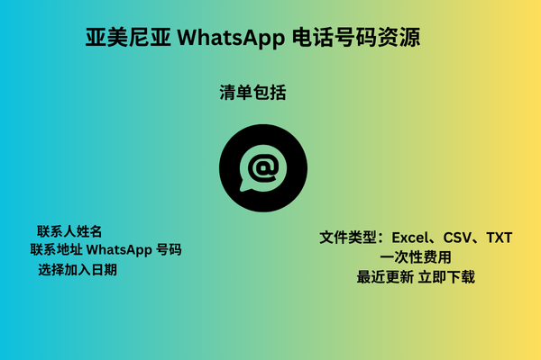 亚美尼亚 WhatsApp 电话号码资源