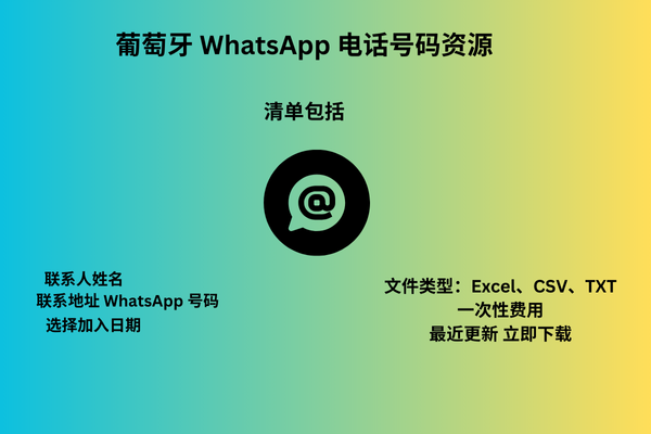 葡萄牙 WhatsApp 电话号码资源